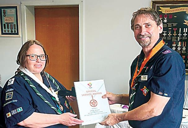 Scouts celebrate end of year achievements post image