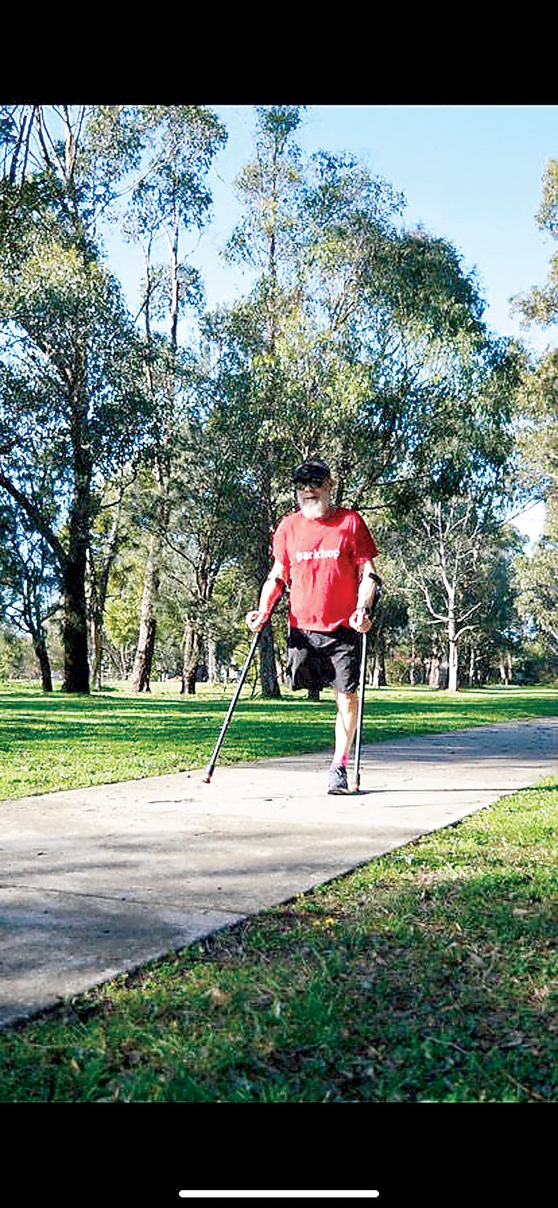 Paul's park "hop" inspires fitness and friendship post image