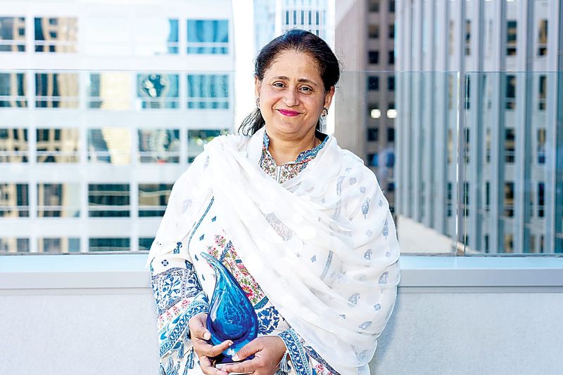 Arfa finds sense of community post image