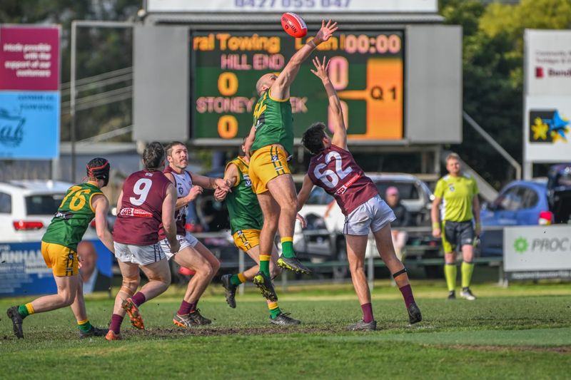 MGFNL Football Seniors Hill End vs Stony Creek, July 12, 2025 post image