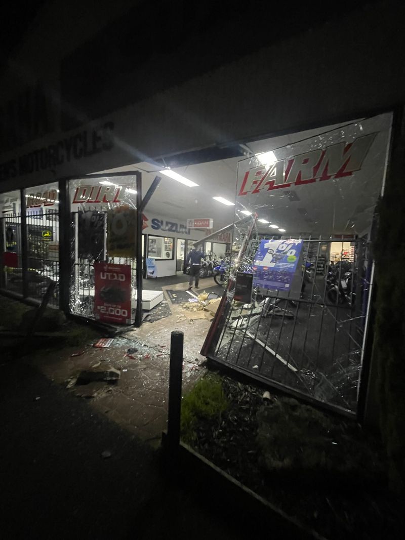 Smash and grab targets motorbikes post image