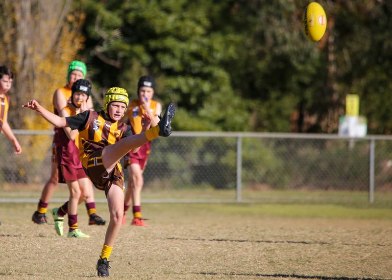 West Gippsland junior football - U12s Drouin Maroon v Warranor - May 25, 2025 post image