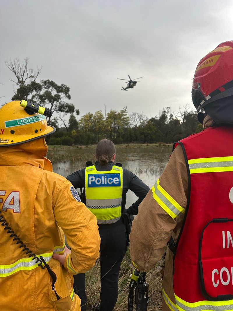 Farmer rescued from dam post image