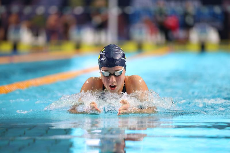 Swimming on the national stage post image
