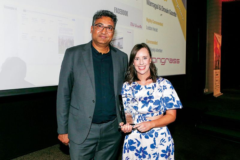Gazette award for digital media post image