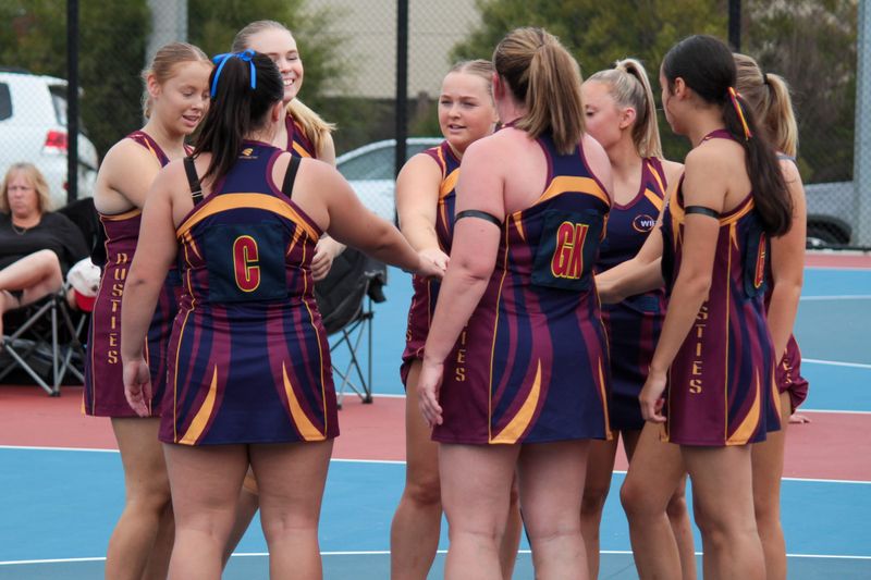 West Gippsland B grade netball - Dusties v Phillip Island - April 19, 2025 post image