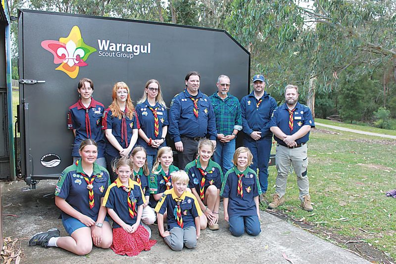 Scouts hit trail with new trailer post image