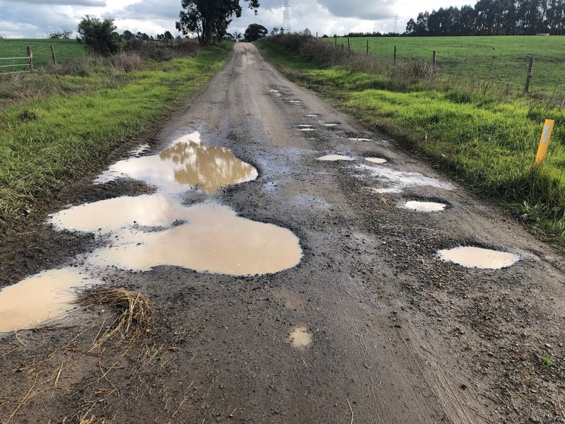 Road repairs improve post image