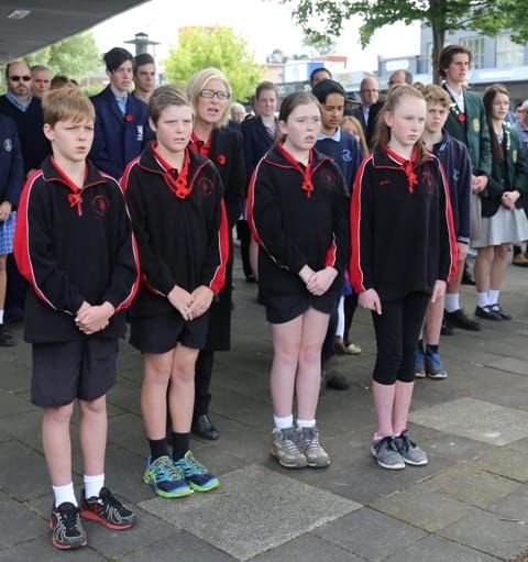 Solemn ceremony honours lives lost in war post image