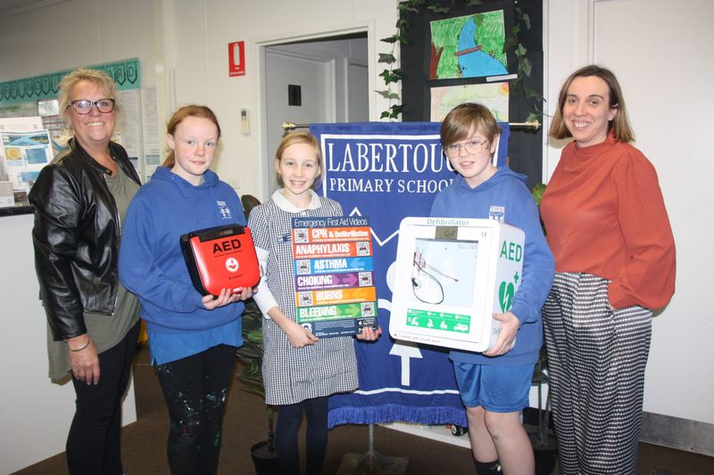 Girls' Day Out buys school defibrillators post image