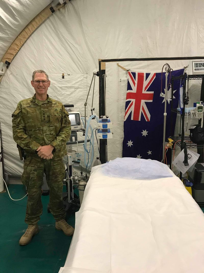 A combination of military and civic nursing service post image