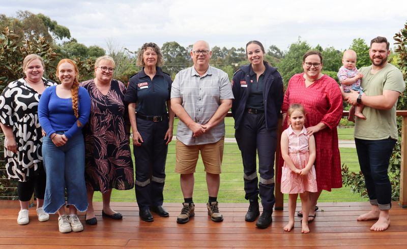 Family's CPR skills prove life saving for Darryl post image