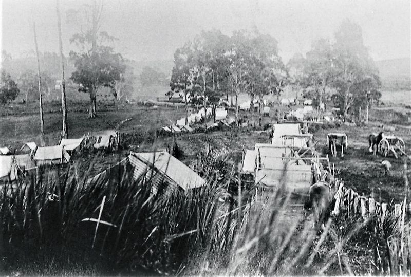 Snapshot of the past: railway workers camp post image