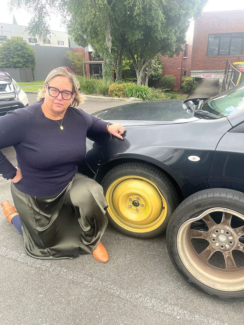 Pothole causes five-hour wait post image