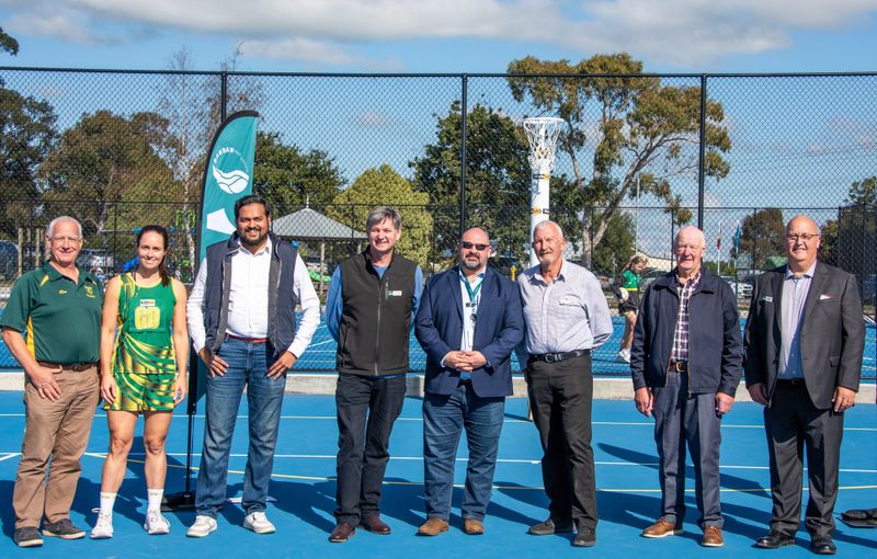 New courts unveiled post image