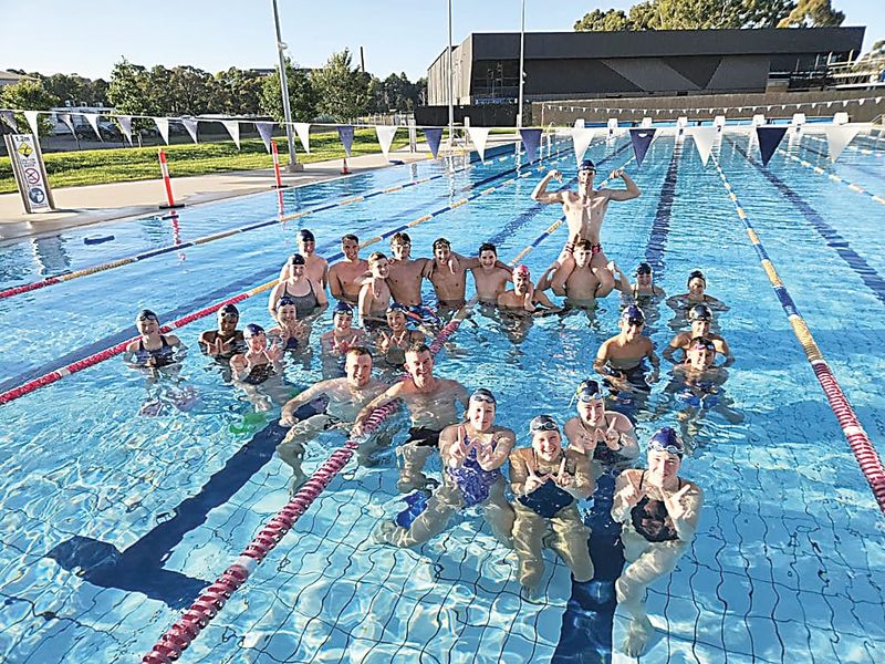 Early start a success for swim club post image