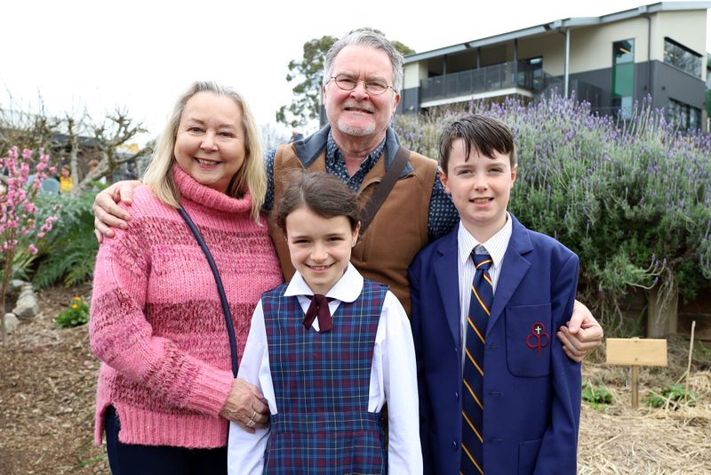 Special visitors to school post image