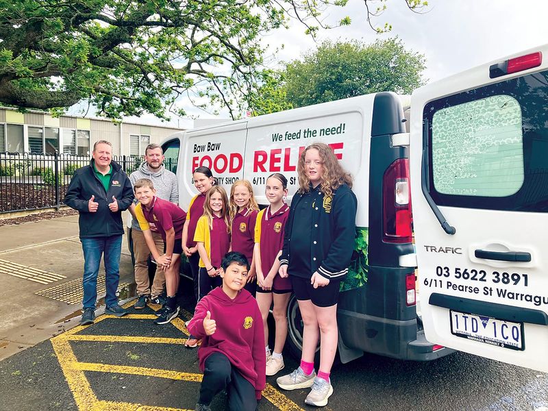 Drouin students feed the need with impressive donation post image