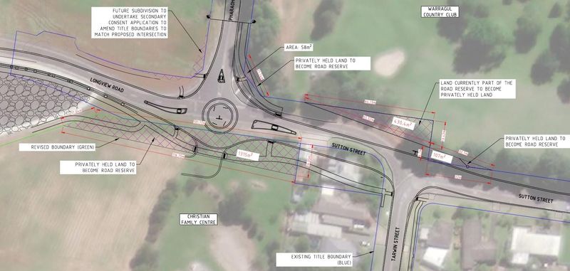 Land acquired for roundabout post image