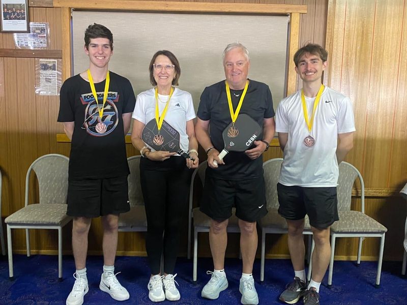 Pickleball names champions post image