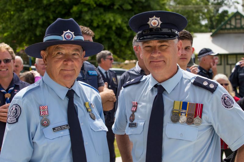 Five decades of fire service post image