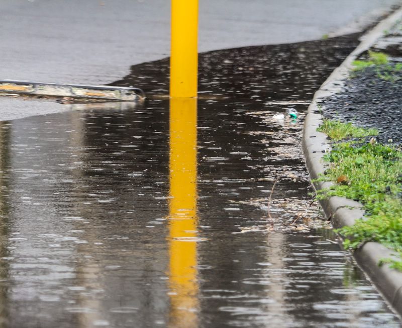 Hit and miss rainfall post image