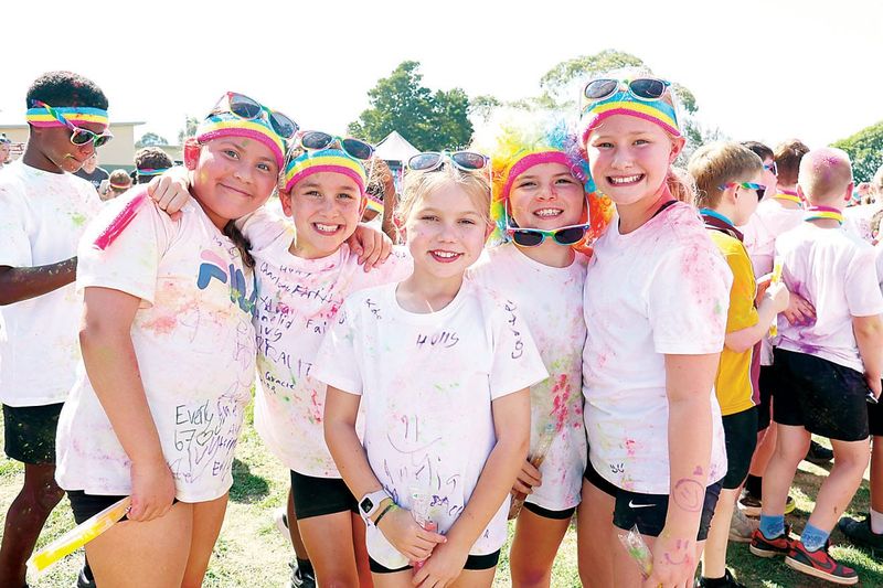 Colour run raises funds post image