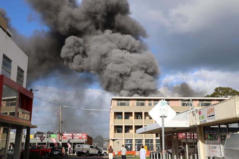 Milk factory burns post image