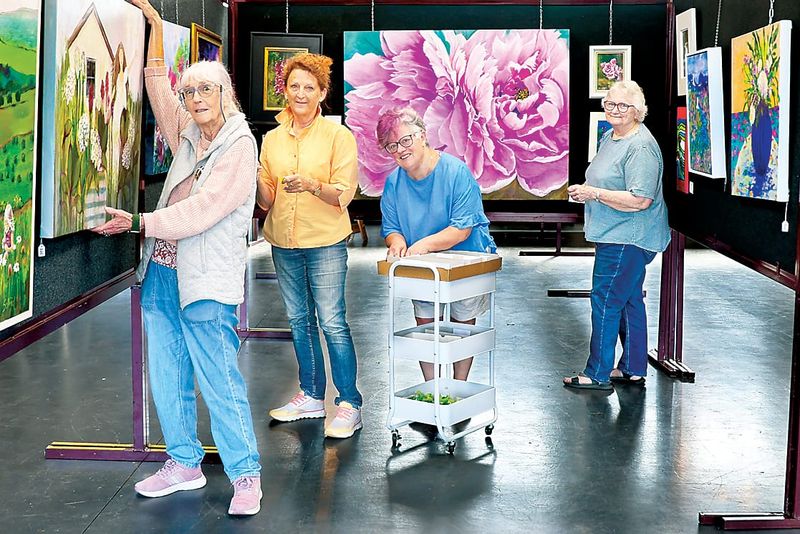 Buy art off the wall at Easter Art Sale post image