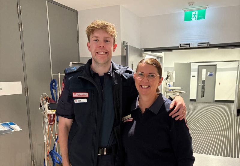 Paramedic mum inspires son to join the frontline post image