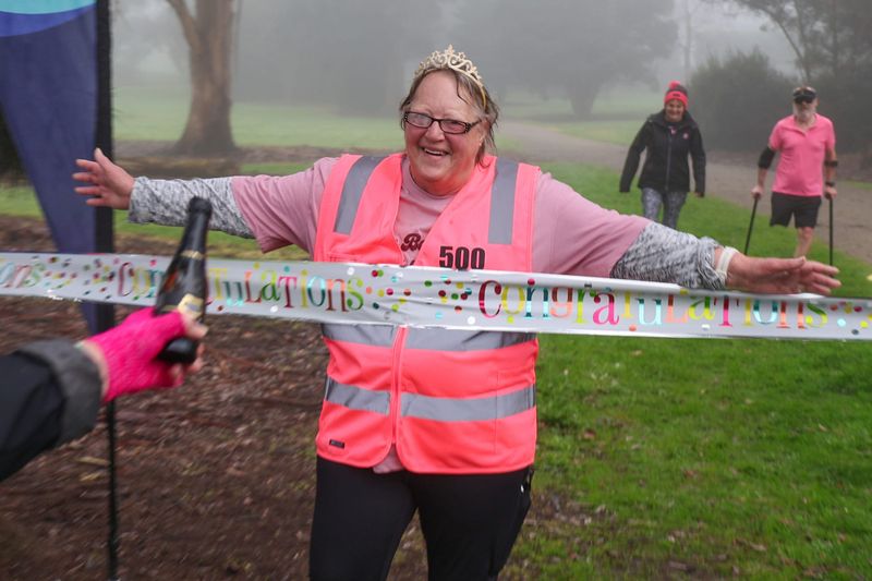 Cheryl takes 500th all in her stride post image