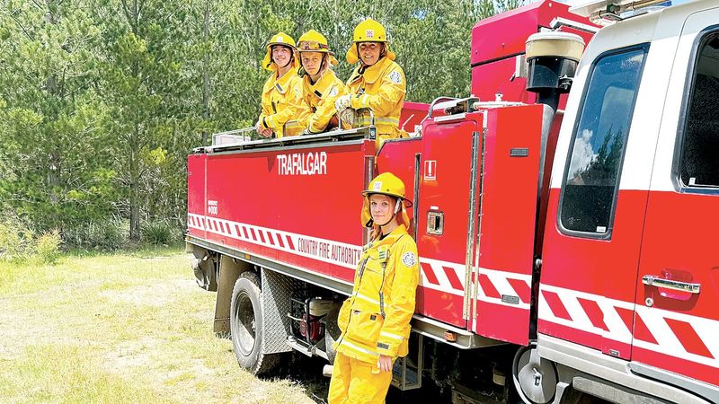 Road trauma inspires young firefighter post image