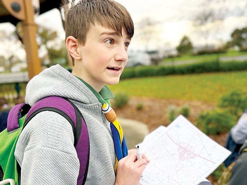 Scouts race the rails in train challenge post image