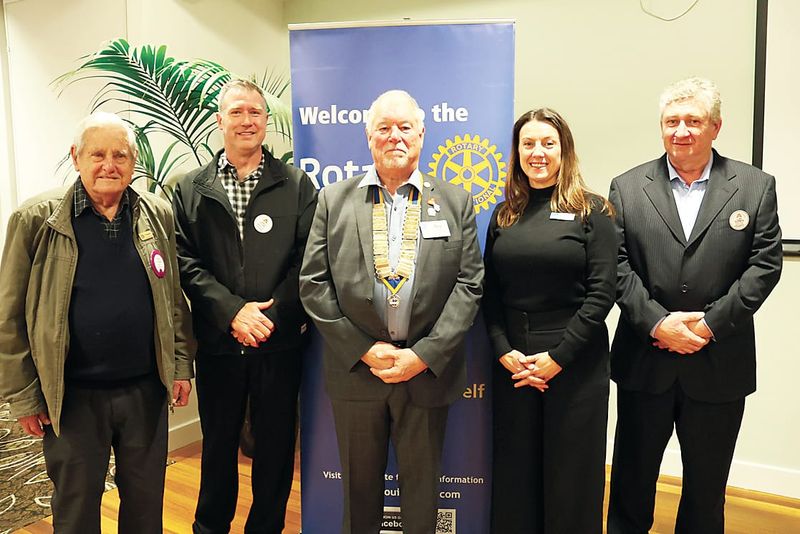 Tony takes reins of Drouin Rotary post image