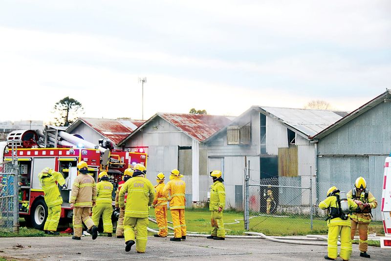 Second fire at milk factory site post image