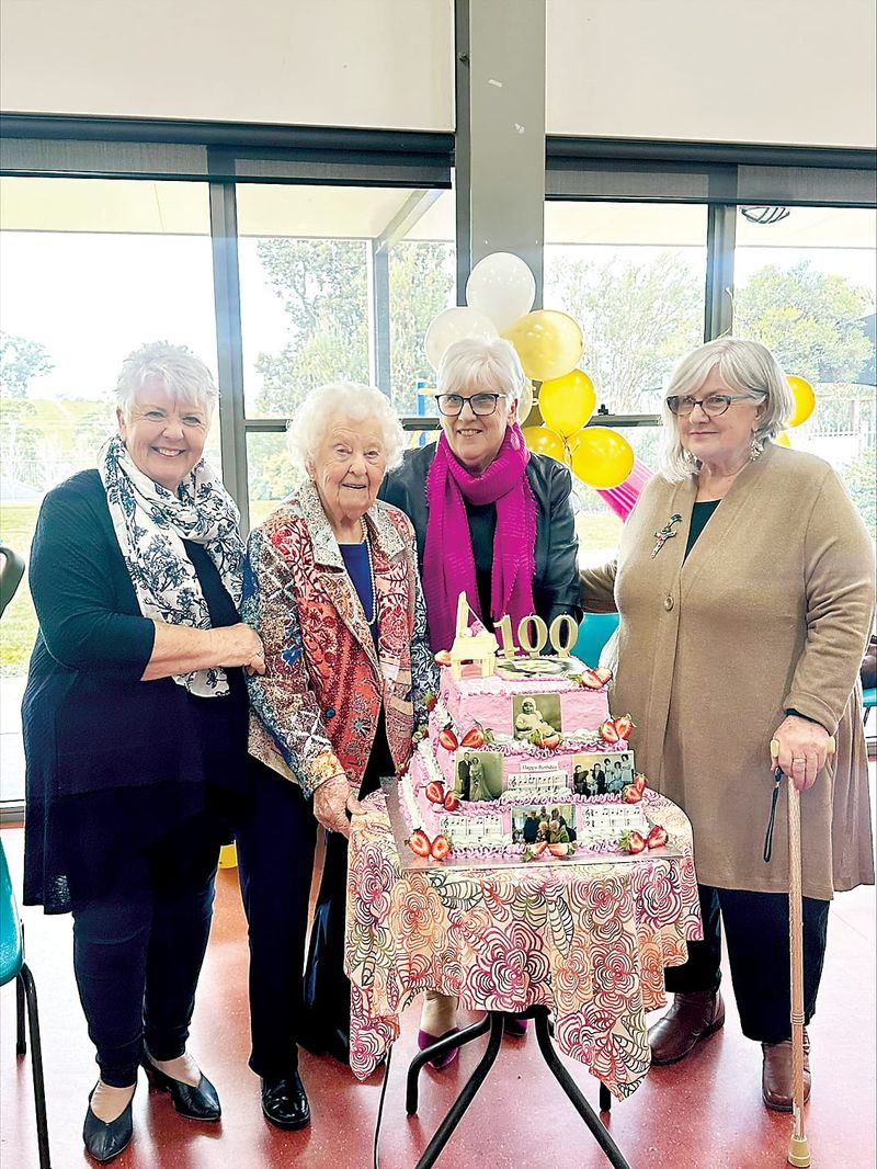 100 guests for Norma's 100th post image