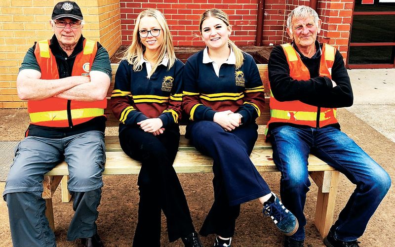 Rotary assists with student project post image
