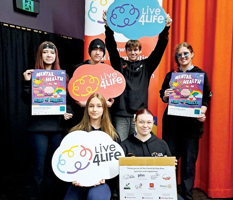 Students focus on youth mental health post image