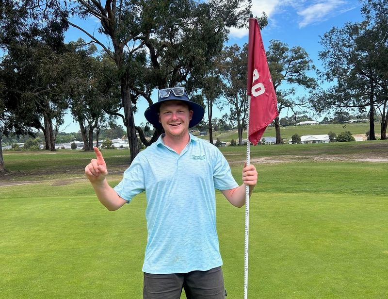 Callum's first hole in one post image