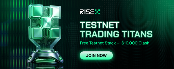 RISEx Testnet Trading Titans - $10K Clash