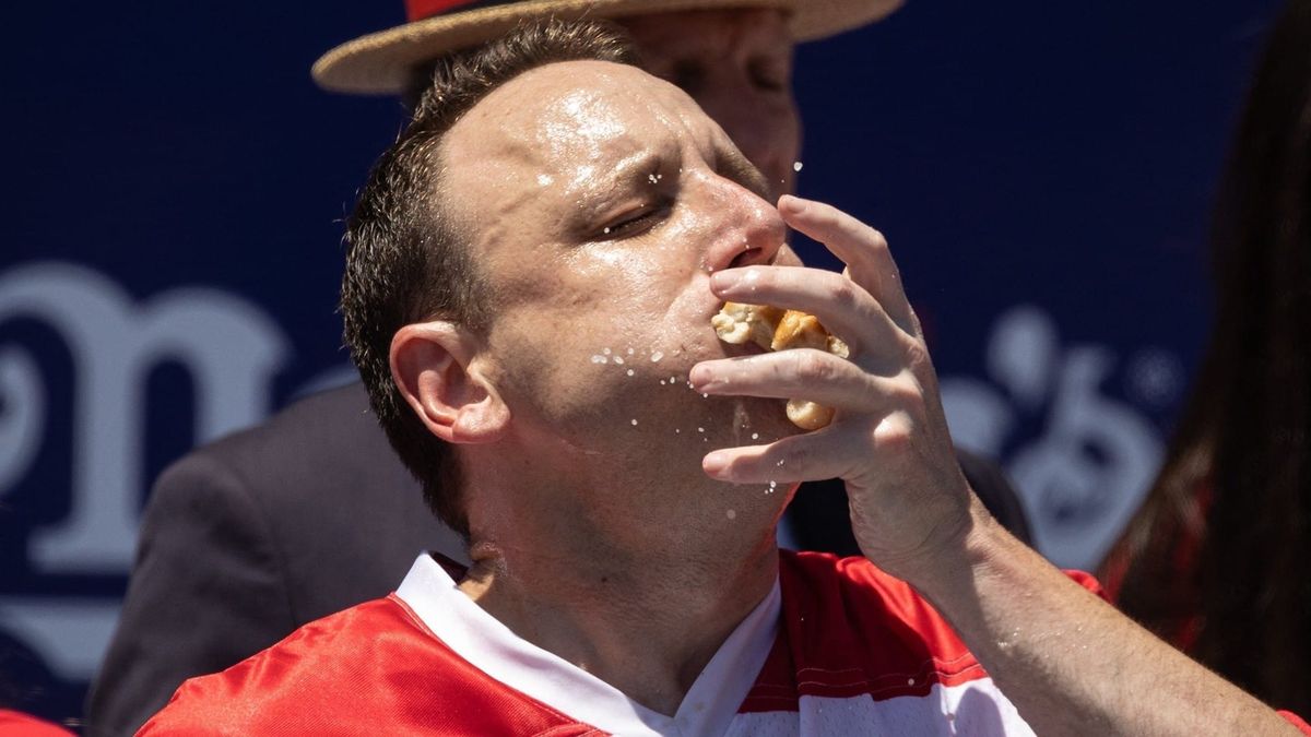 Joey Chestnut, world champion hot dog eater