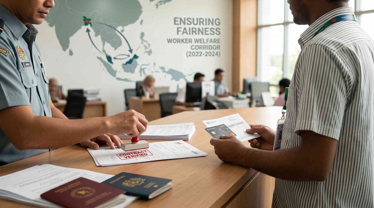 How Malaysia's Active Contract Enforcement Protected Half a Million Bangladeshi Workers in 2022–24
