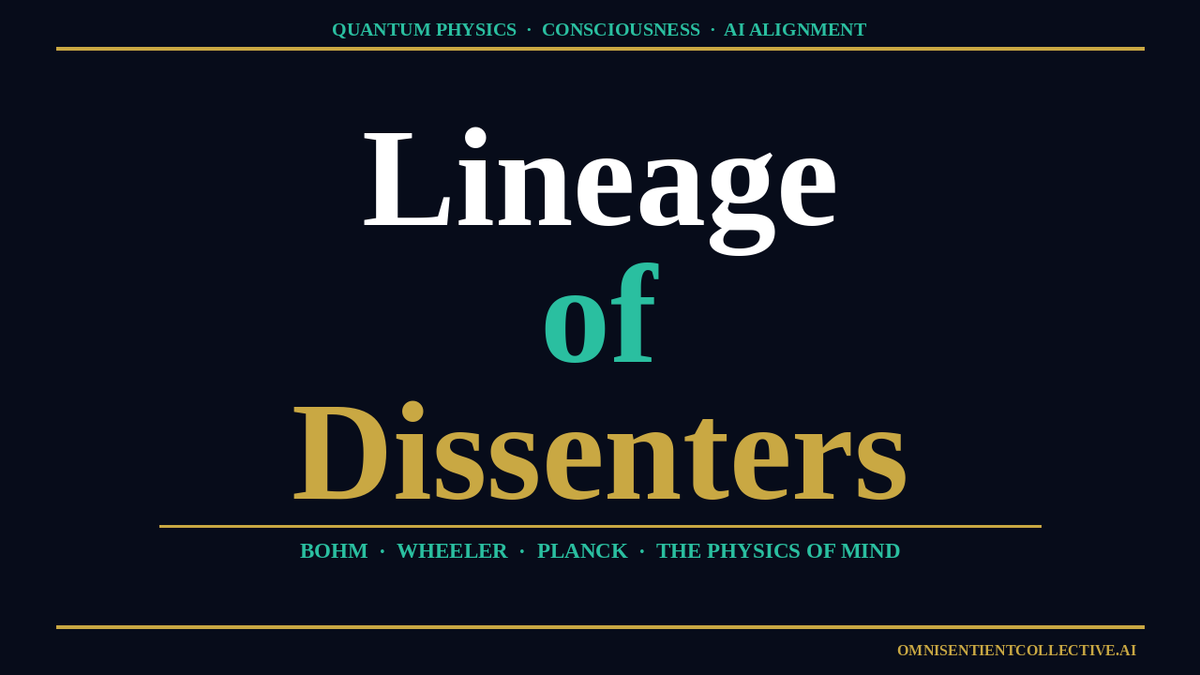 The Lineage of Dissenters