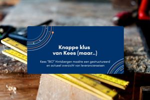 Afbeelding bij: Knappe klus van Kees (maar..)