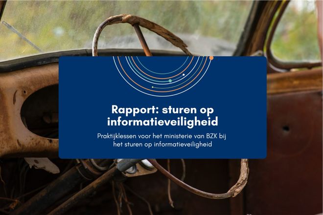Afbeelding bij: Rapport: sturen op informatieveiligheid