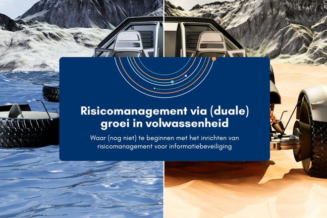 Afbeelding bij: Risicomanagement via (duale) groei in volwassenheid