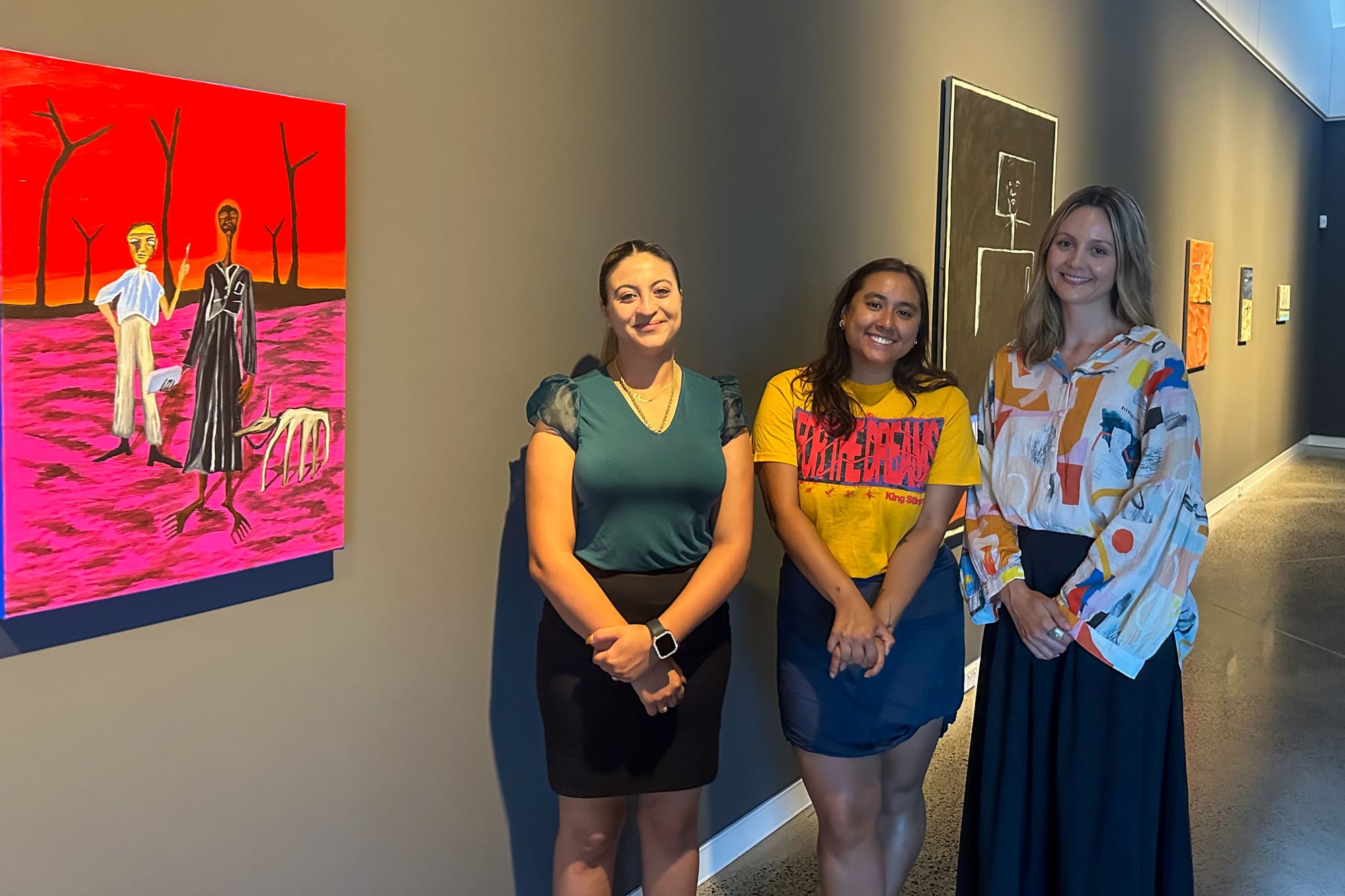 Tackling the future and indigenous heritage in art