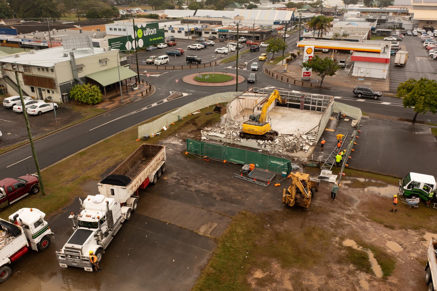 Building demolished to make way for city centre revamp