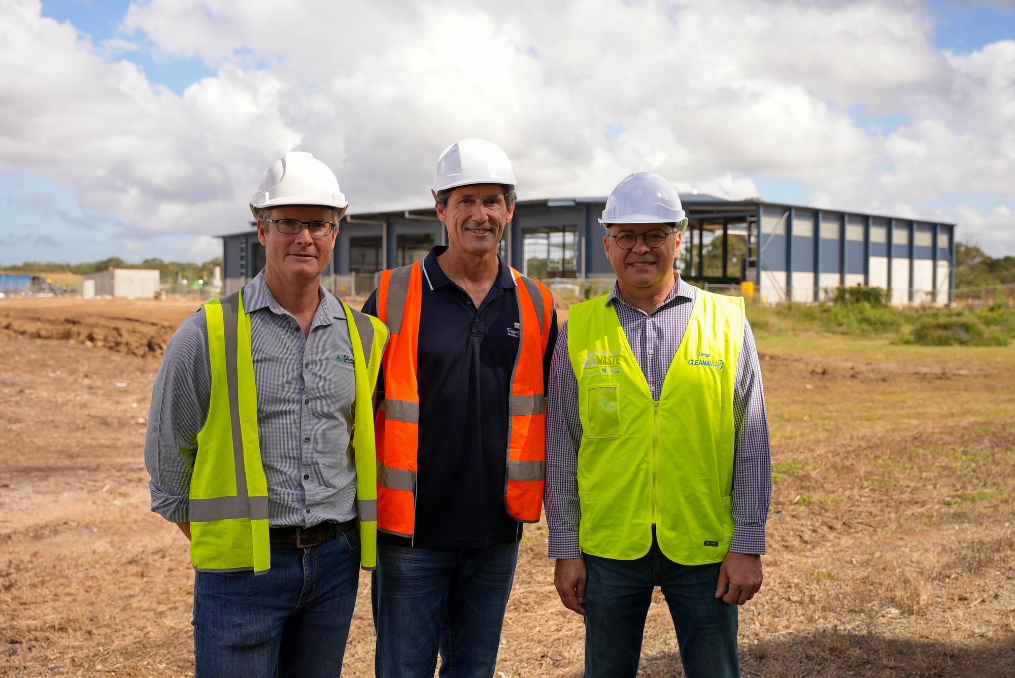 Construction of the new recycling centre underway