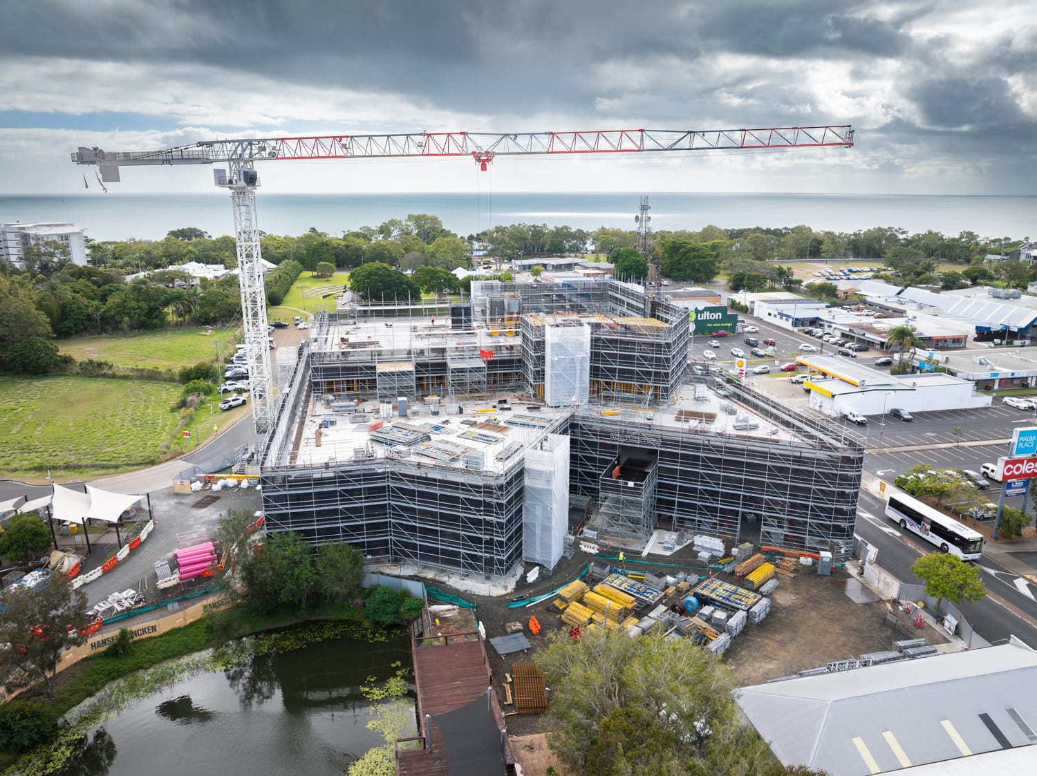 Hervey Bay Community Hub reaches halfway point